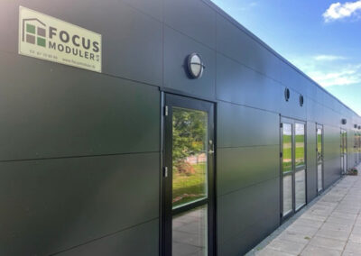 FOCUS Moduler A/S har modulbyggeri og skurvogne til både private, skoler og erhverv